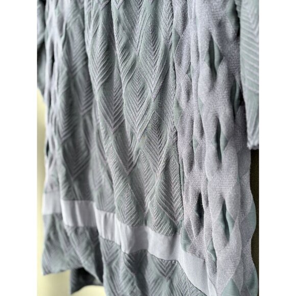 Holding Horses Anthropologie Womens Agusta Crochet Swing Tunic Dress L Navy Blue - Picture 5 of 13